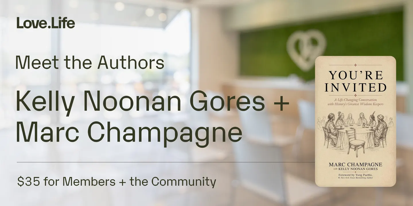 Meet the Author: Kelly Noonan Gores + Marc Champagne