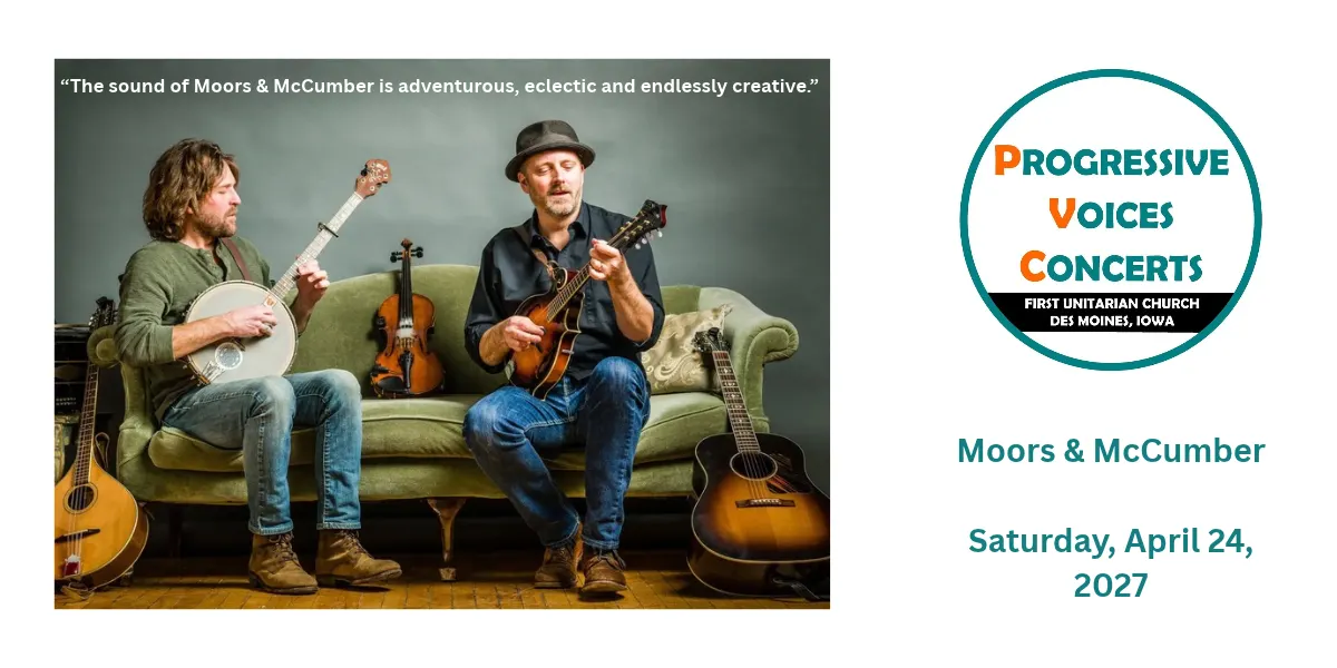 Moors & McCumber - presented by Progressive Voices Concerts