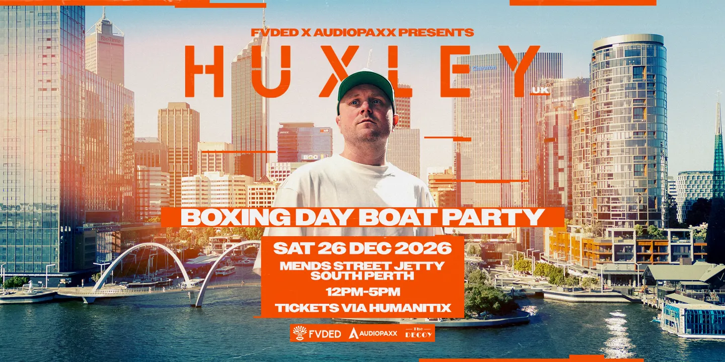 FVDED pres. HUXLEY (UK) — Boxing Day Boat Party