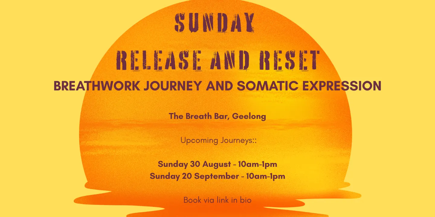 Sunday Release and Reset:: A Breathwork Journey and Somatic Expression