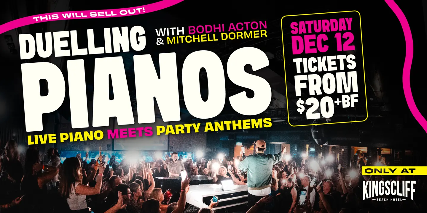 DUELLING PIANOS | Kingscliff Beach Hotel