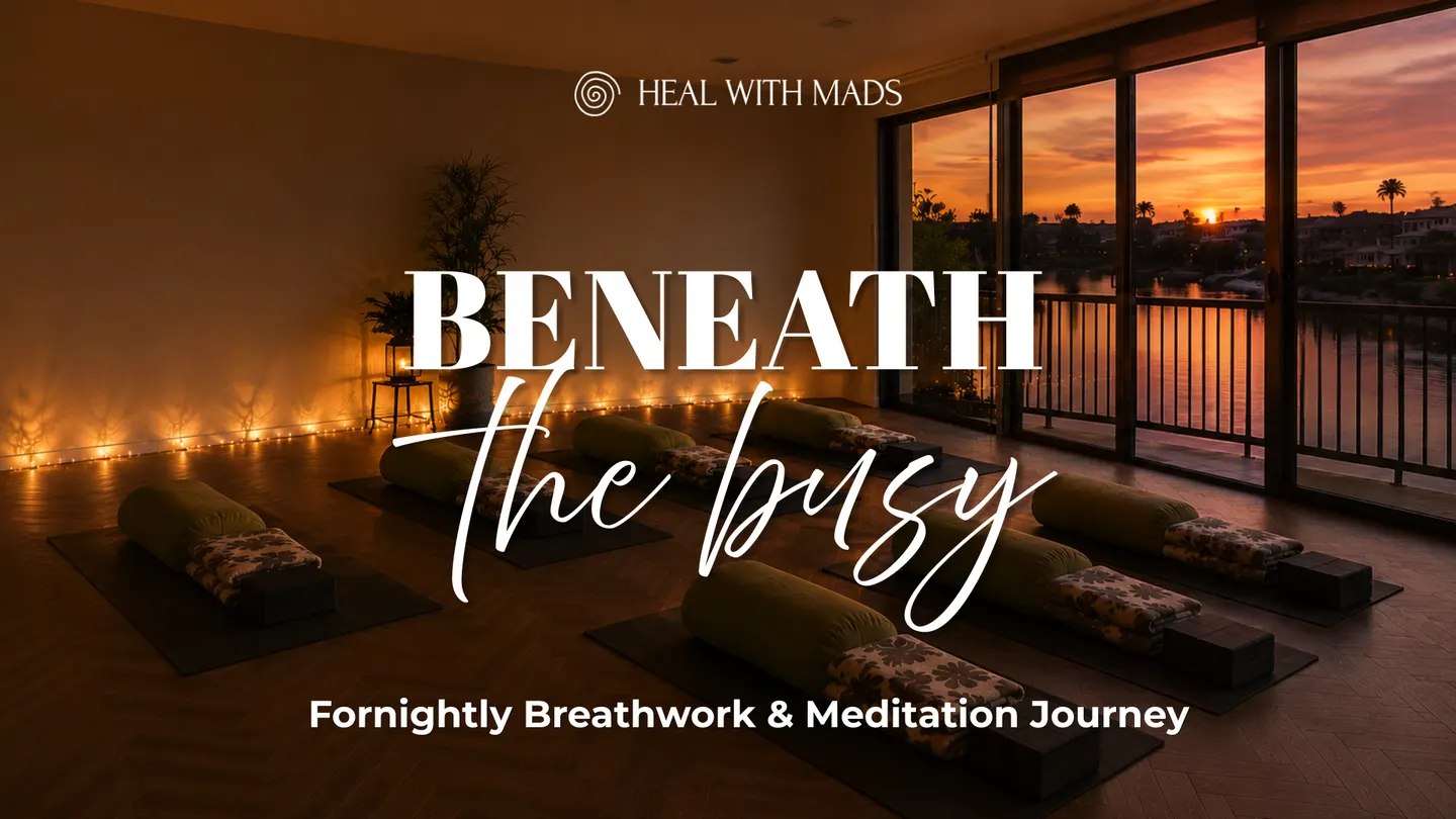 Breathwork & Meditation Journey | Mooloolaba | Beneath The Busy