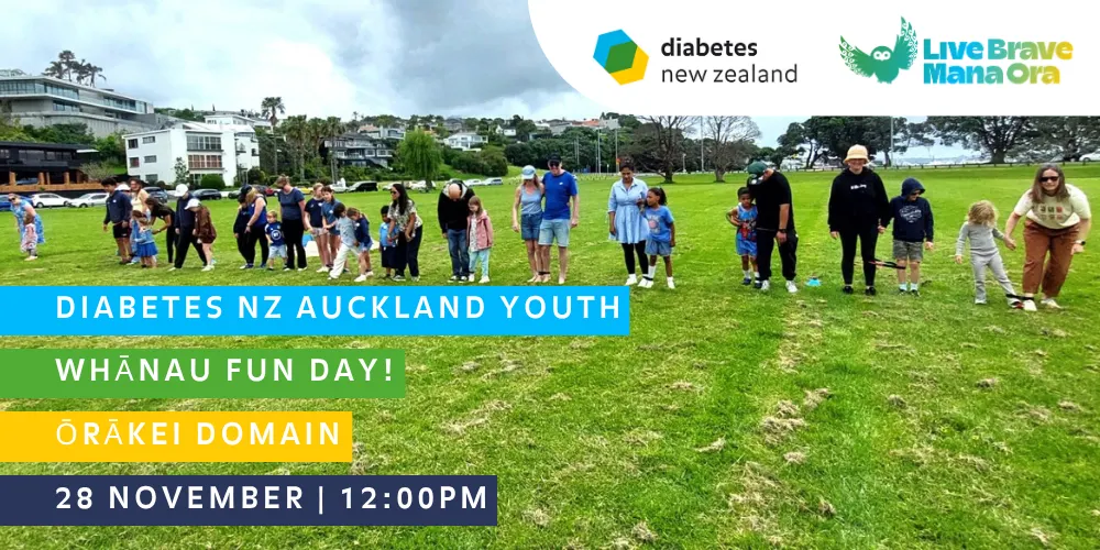 Diabetes NZ Auckland Youth: Whānau Fun Day!