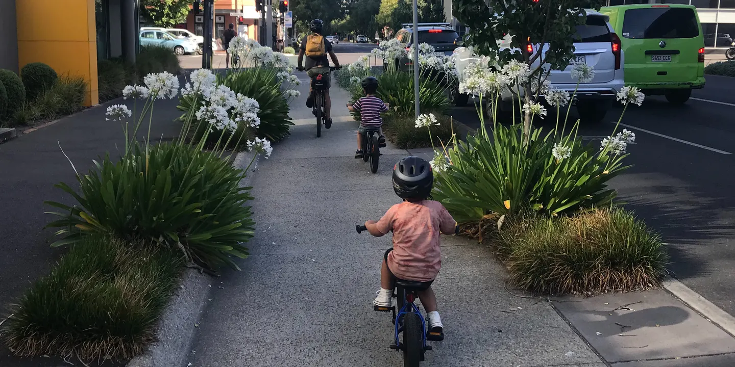 City of Adelaide Biketober Cycling with Kids Session