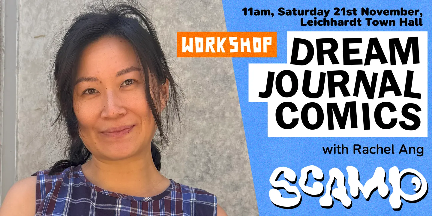 SCAMP Comics Festival 2026 Workshop: Dream Journal Comics with Rachel Ang