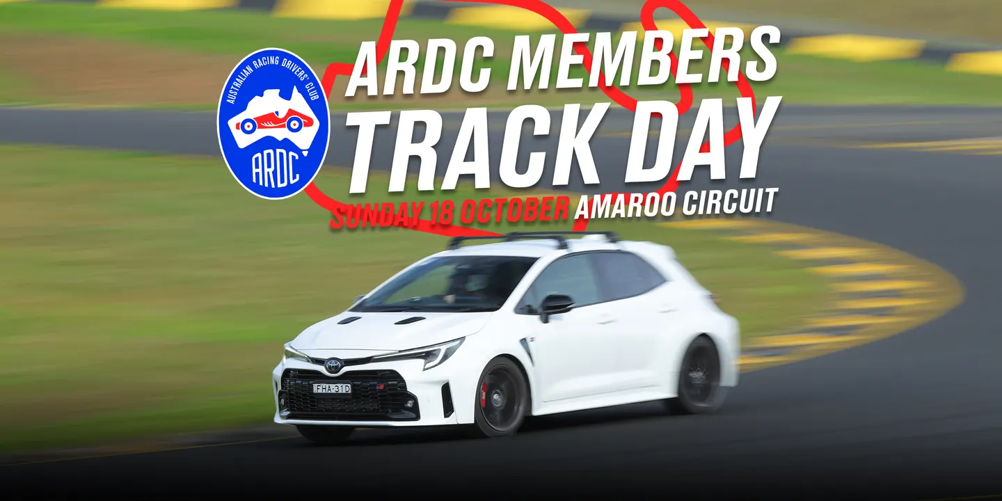 ARDC Members Amaroo Circuit Track Day, 18th October 2026