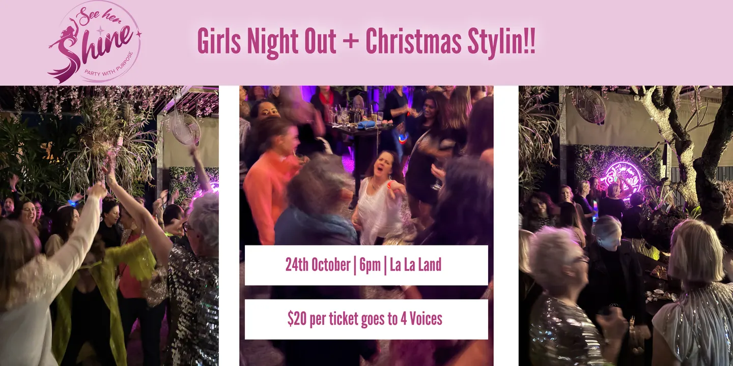Girls Night Out + Christmas' Stylin' Sesh