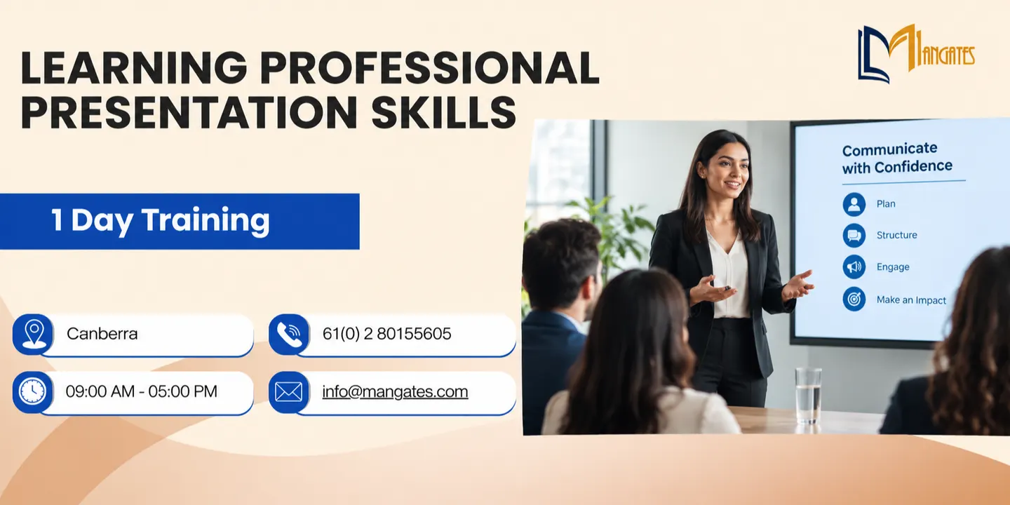 Learning Professional Presentation Skills – 1 Day Training in Canberra
