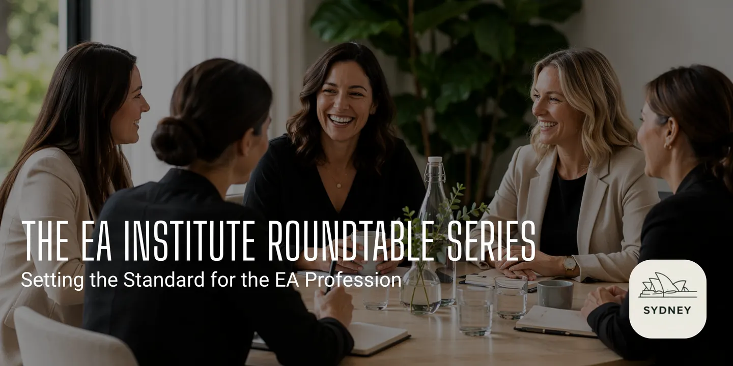The Future of the EA Profession - Sydney Event (National Roundtable Series)