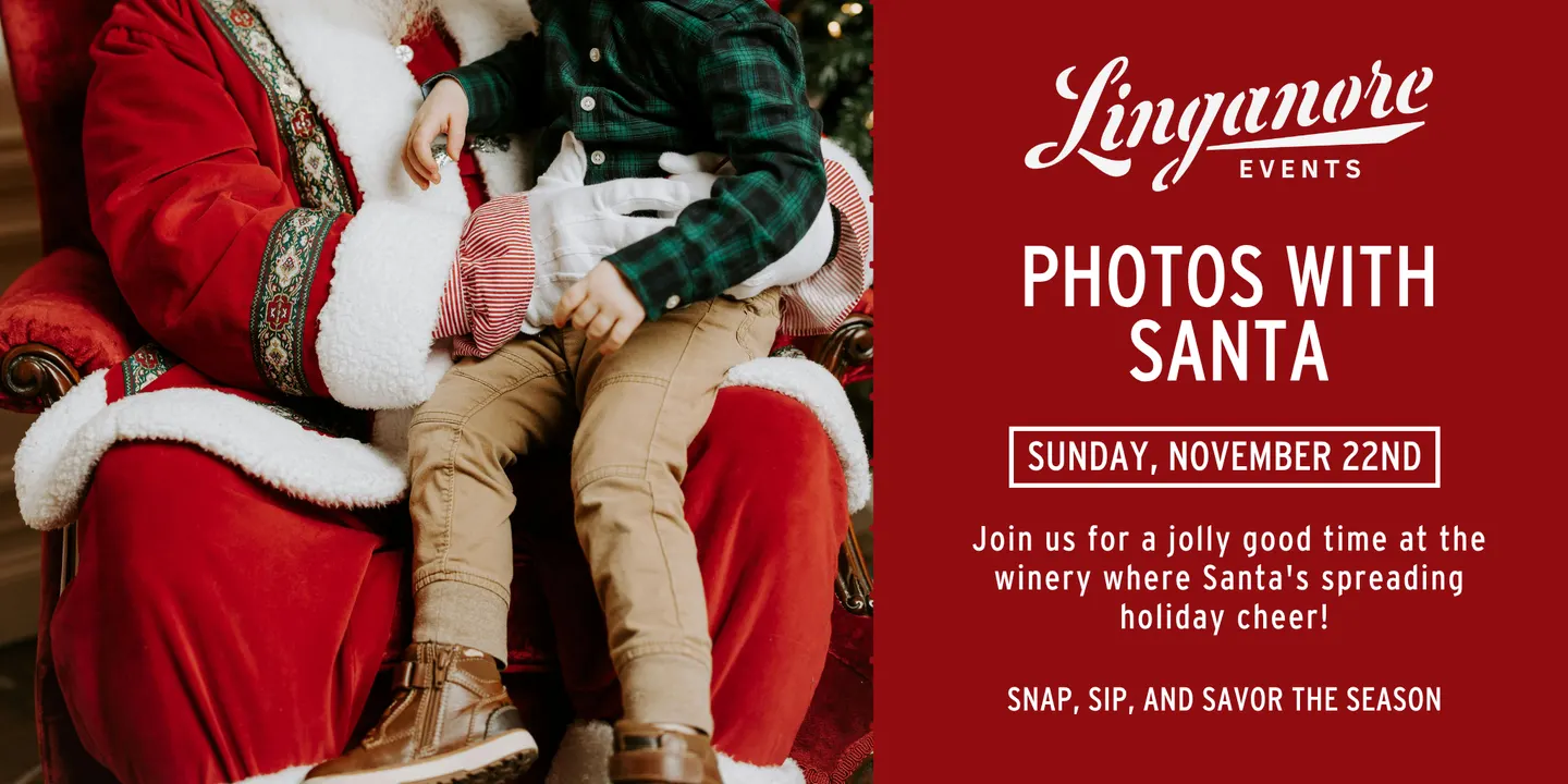Photos with Santa @ Linganore Winecellars
