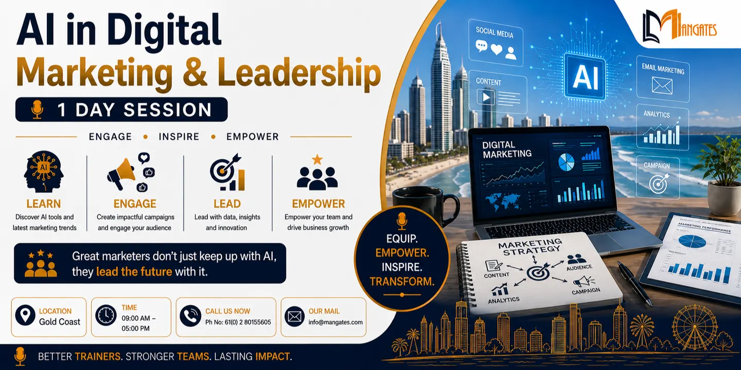 AI in Digital Marketing & Leadership – 1 Day Session in Gold Coast