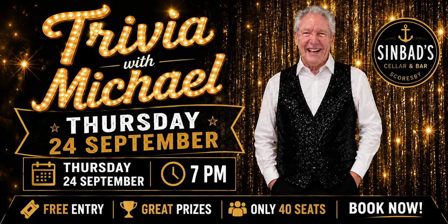 Trivia With Michael – at Sinbad's Bar Scoresby