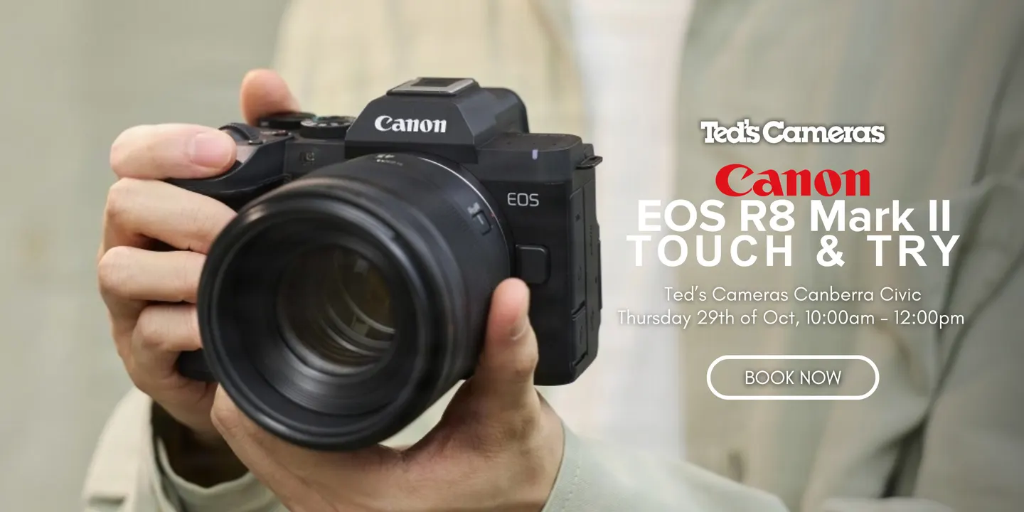 Canon R8 II Touch and Try - Canberra Civic