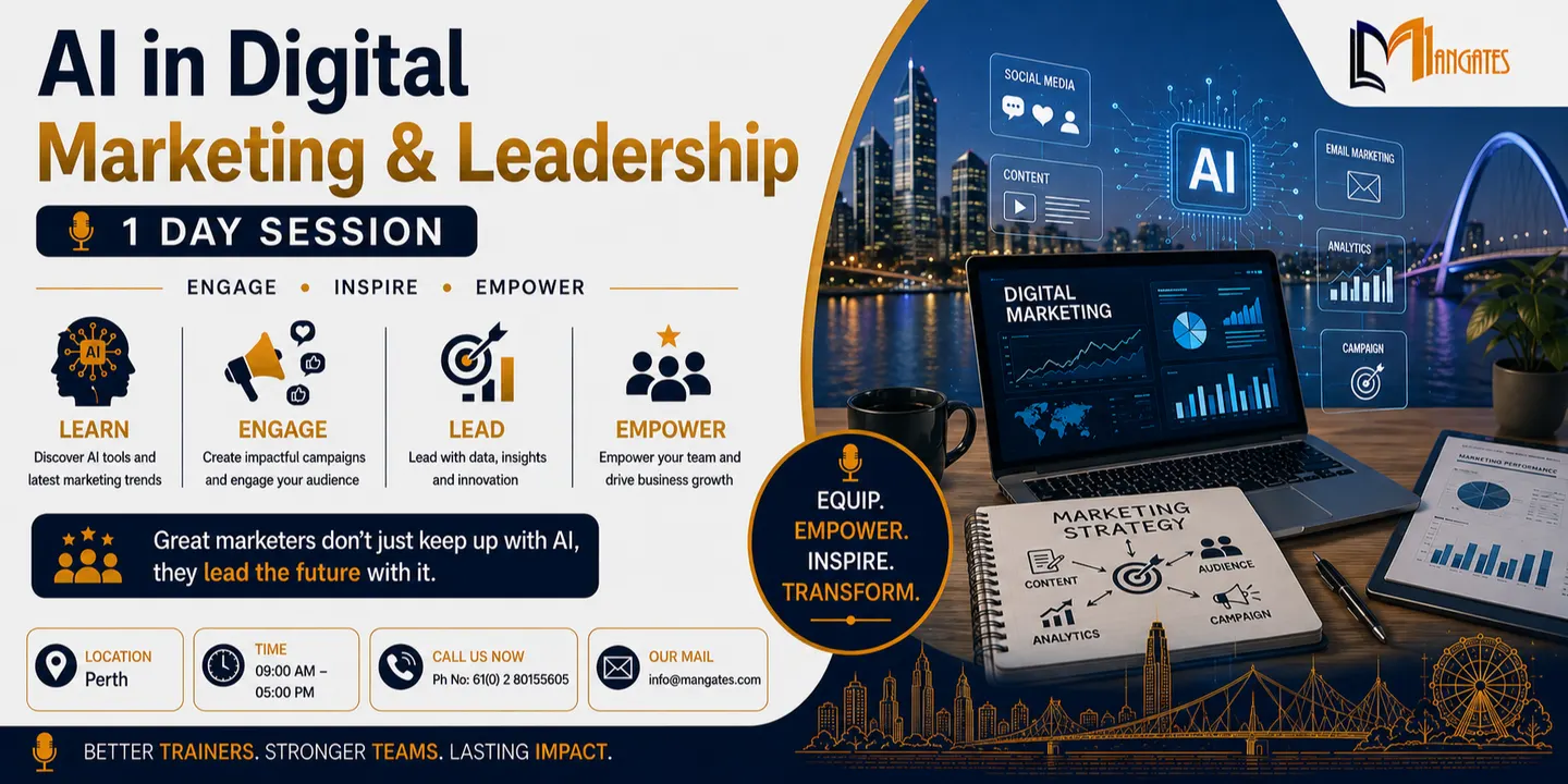 AI in Digital Marketing & Leadership – 1 Day Session in Perth