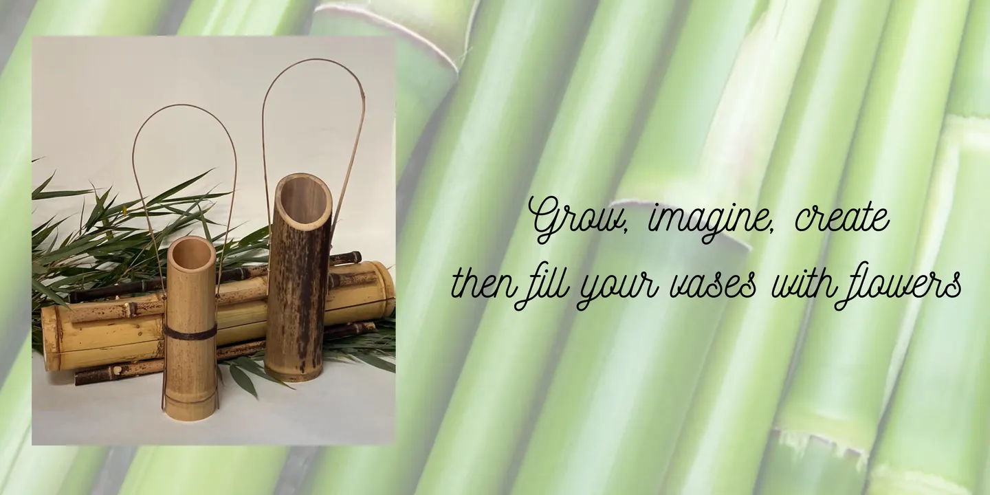 From Bamboo to Vessel, Make Art from Nature