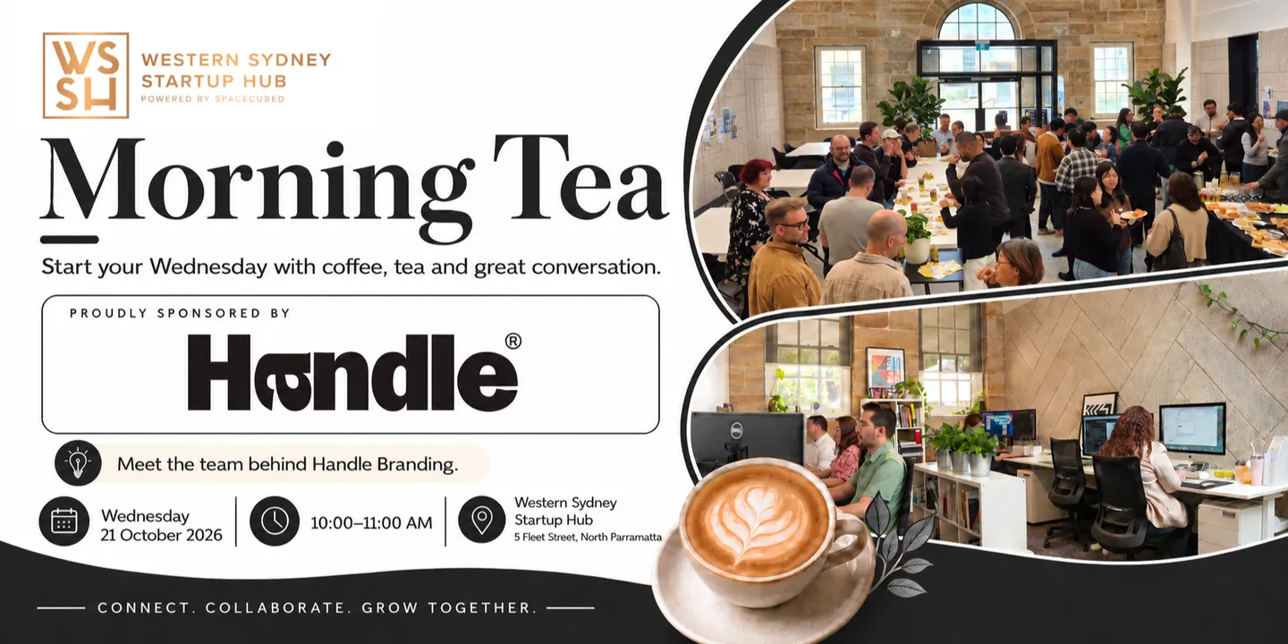 WSSH Morning Tea | Sponsored by Handle Branding