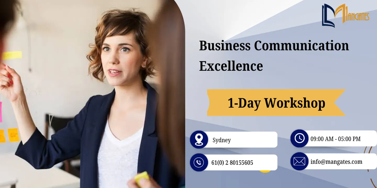 Business Communication Excellence – 1 Day Workshop in Sydney