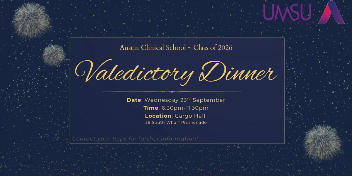Austin Clinical School Valedictory Dinner 2026