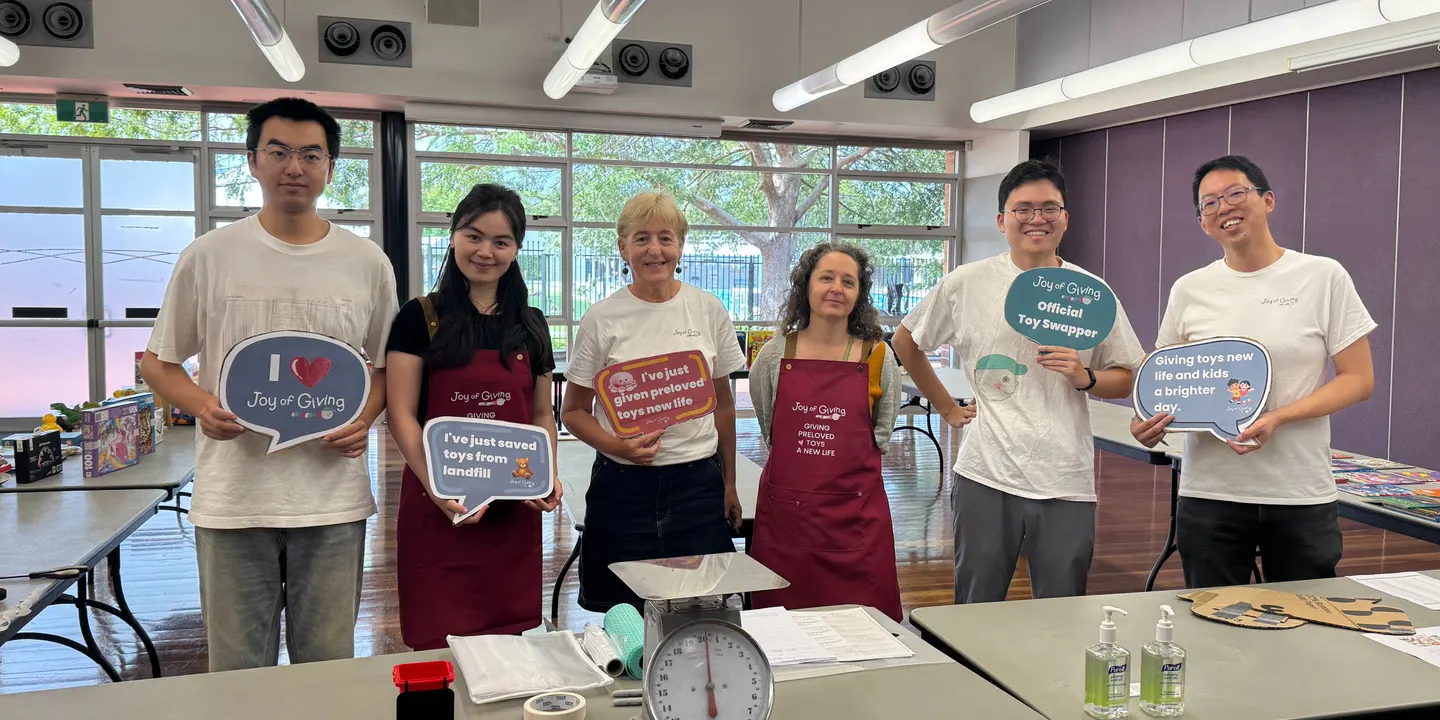 Joy of Giving - Community Volunteer Session