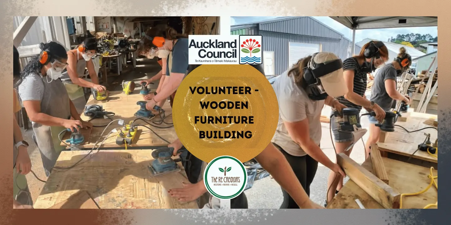 Volunteer session- Wooden furniture building for The Trusts, Thursday 17 September, 10-2pm