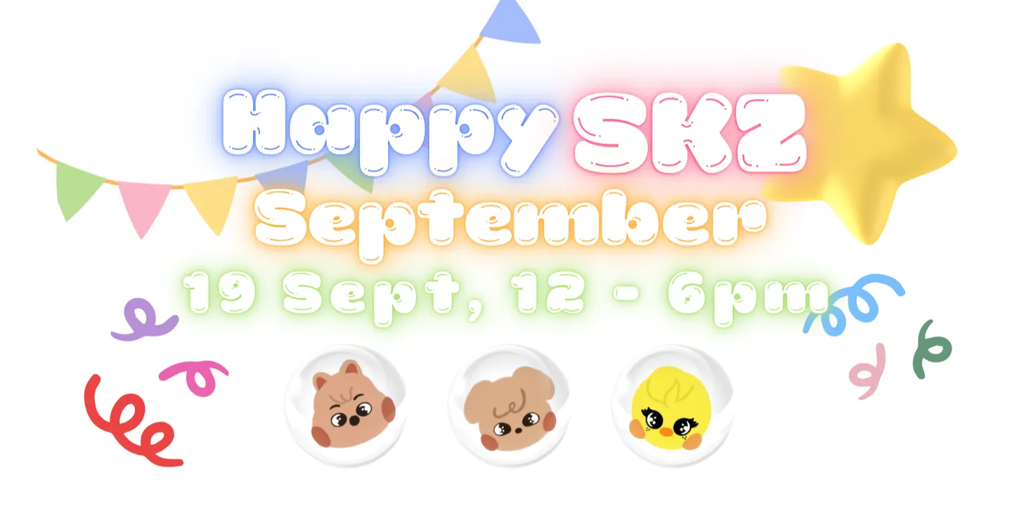 Stray Kids Felix, Han, Seungmin Birthday Cupsleeve