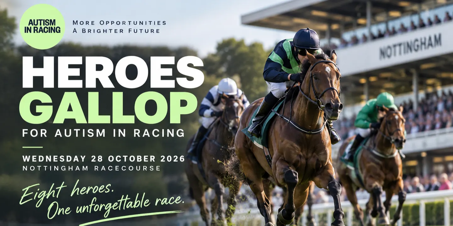 Heroes Gallop for Autism In Racing at Nottingham Racecourse