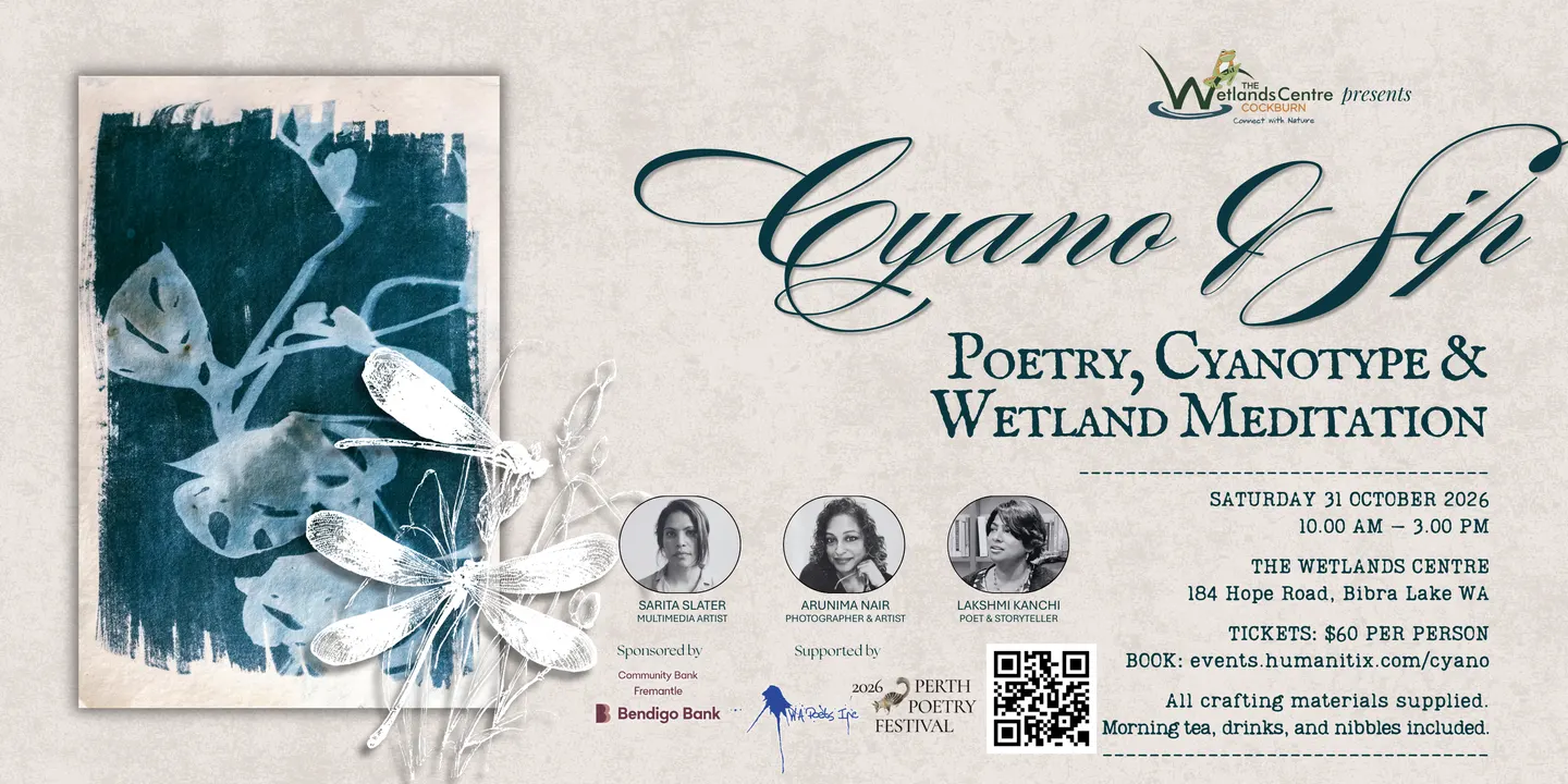 Cyano & Sip: Poetry, Cyanotype, and Wetland Meditation