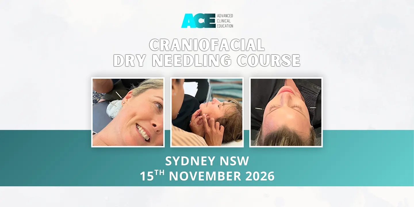 Craniofacial Dry Needling Course SYDNEY NSW (15 Nov 2026)
