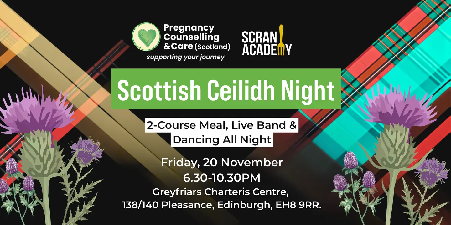Charity dinner and Ceilidh in aid of PCC(S) & Scran Academy