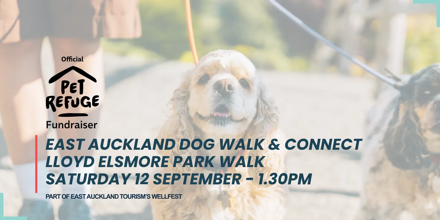 East Auckland Dog Walk & Connect - Lloyd Elsmore Park