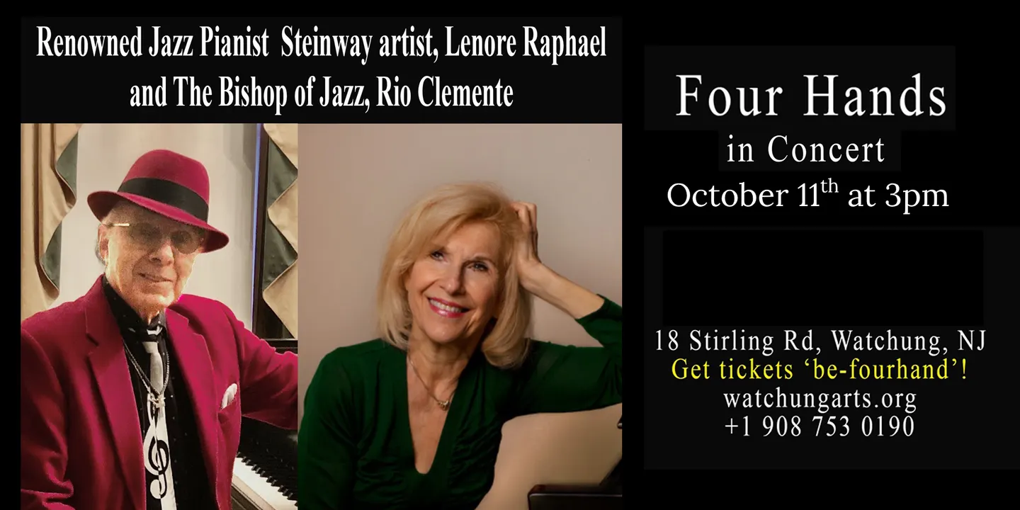 Four Hands in Concert - Lanore Raphael and Rio Clemente Jazz