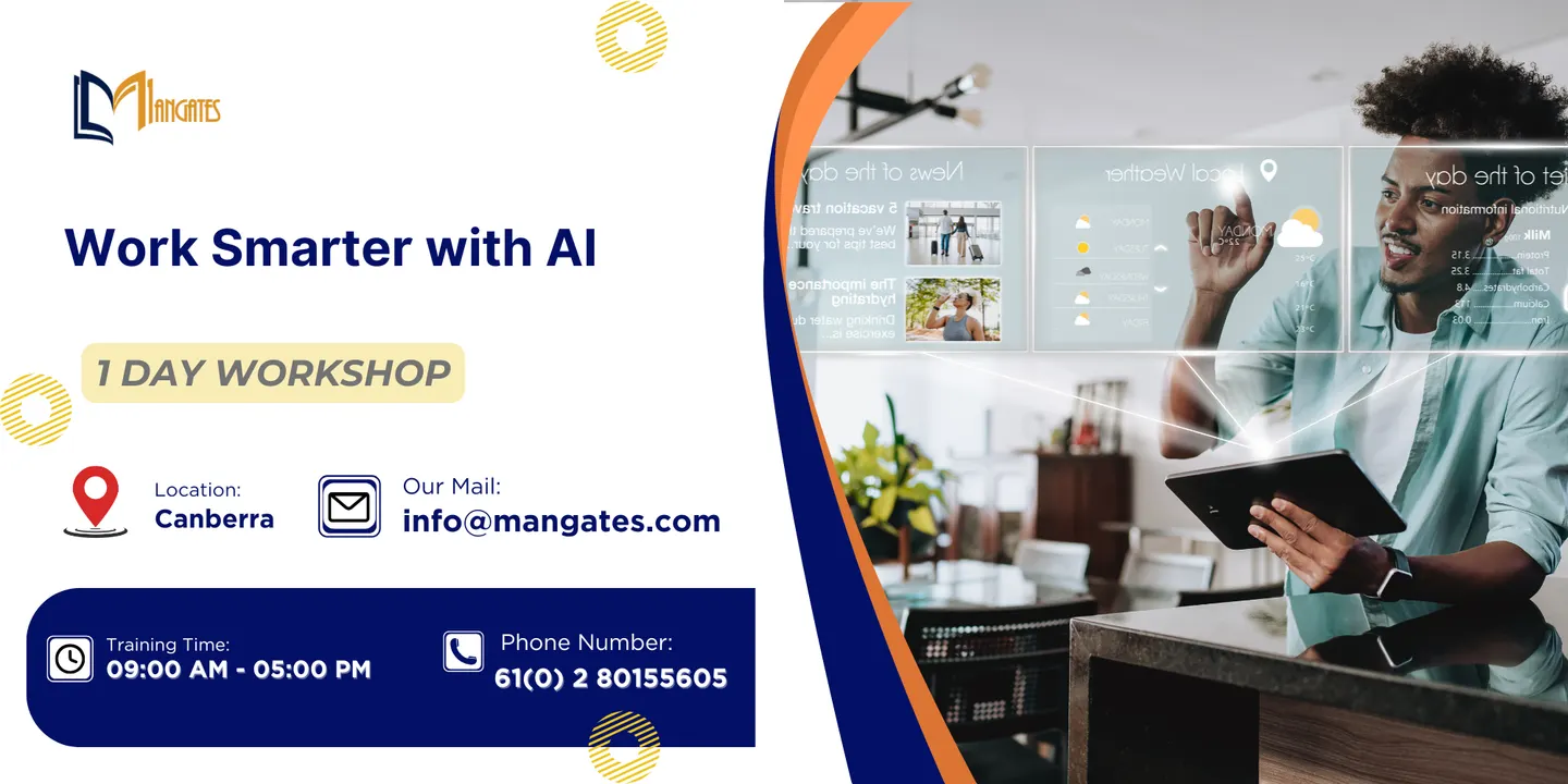 Work Smarter with AI: 1 Day Non-Tech Workshop in Canberra