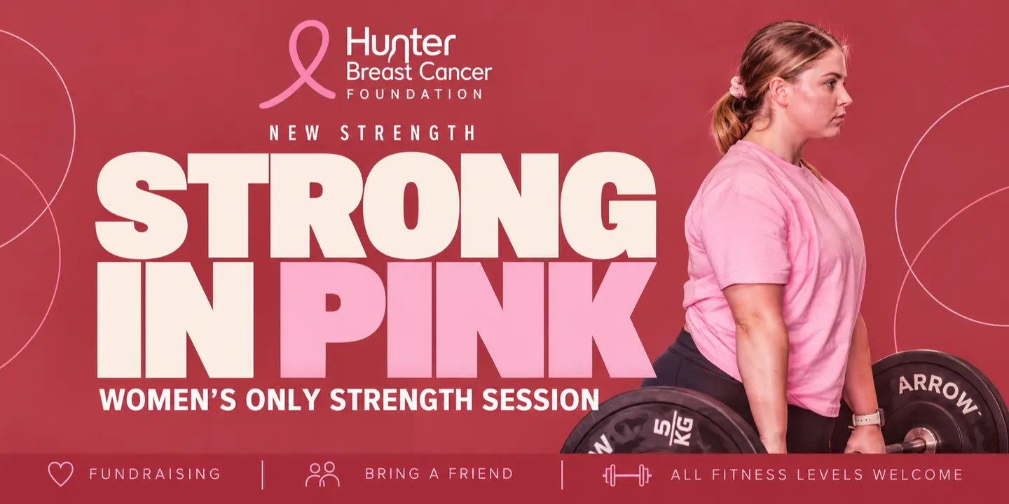 Strong In pink