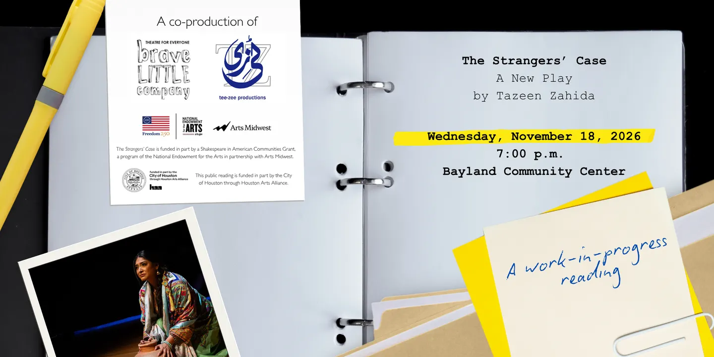 The Strangers' Case by Tazeen Zahida - A Work In Progress Reading
