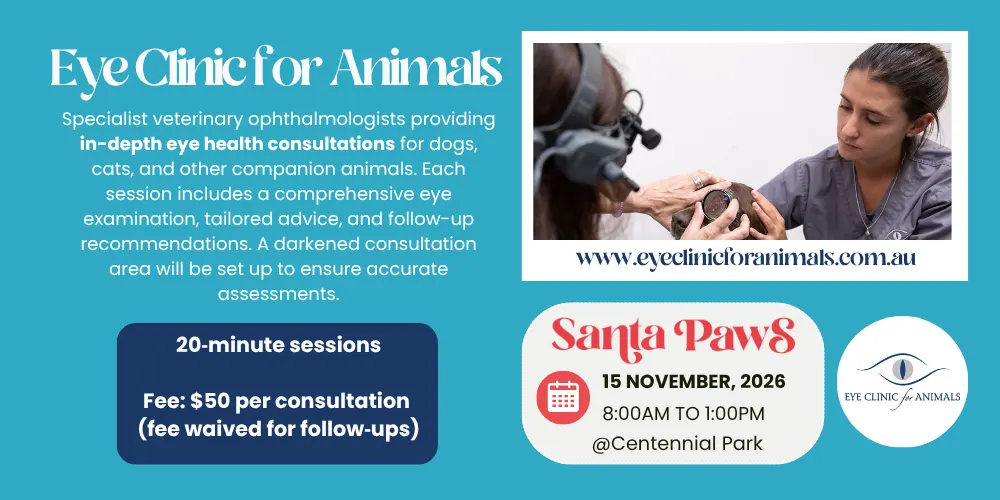 (12:00PM) Santa Paws Event 2026: Eye Clinic for Animals Consultation