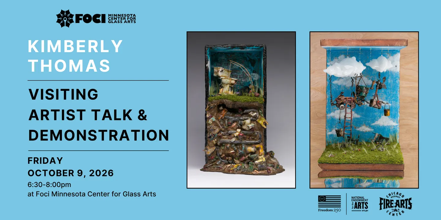 Artist Talk & Glass Flameworking Demo with Kimberly Thomas