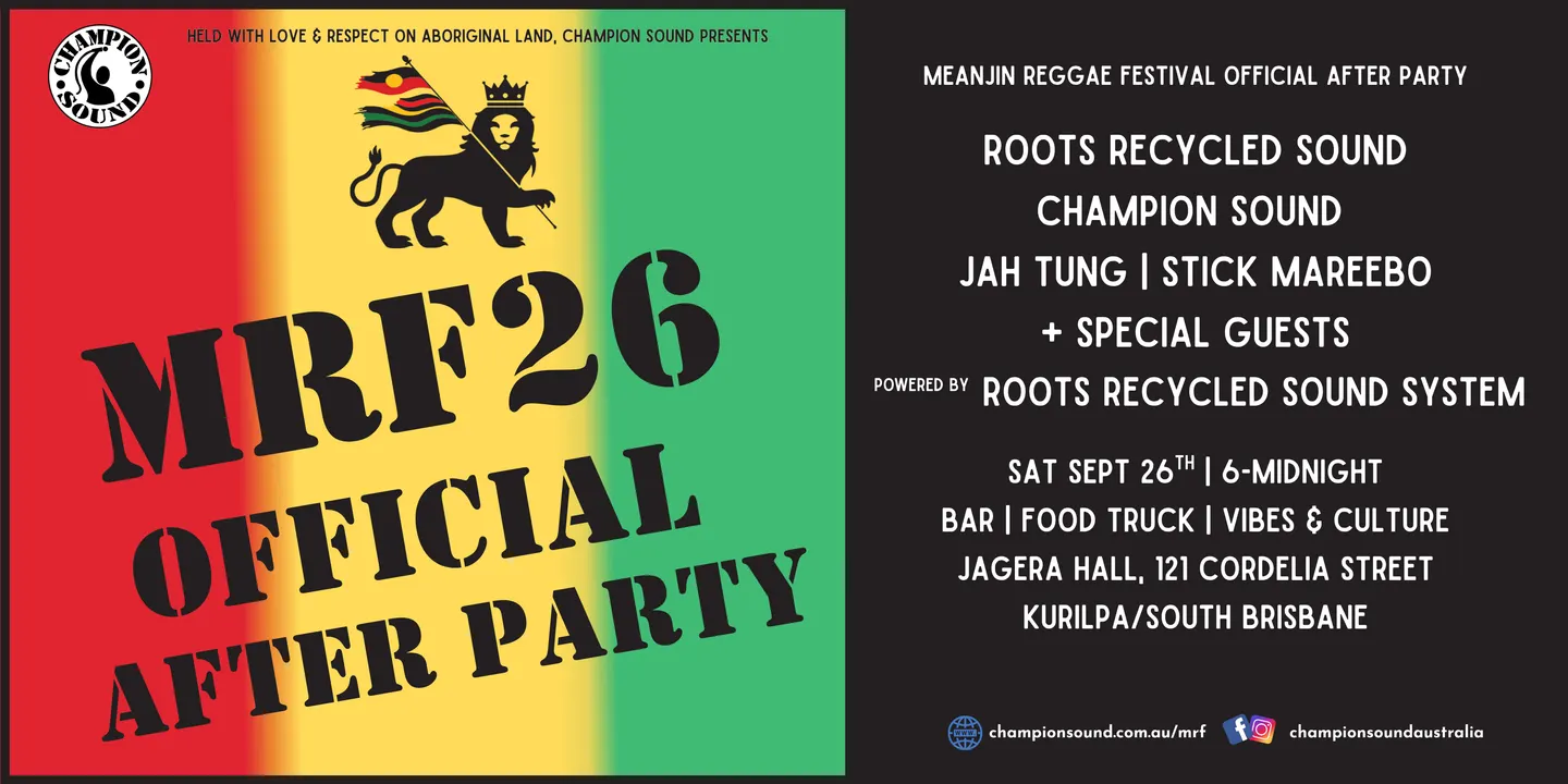 MRF26 Official After Party
