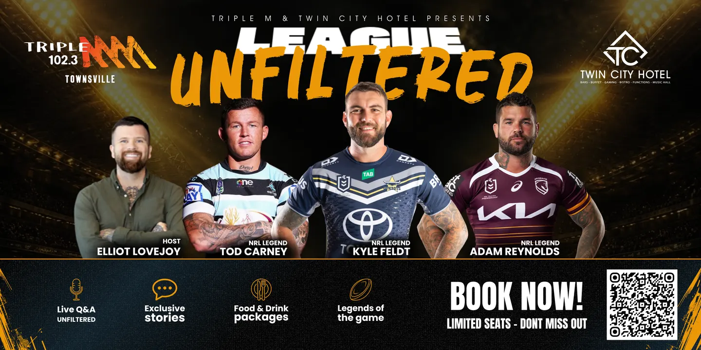Triple M & Twin City Hotel presents League Unfiltered
