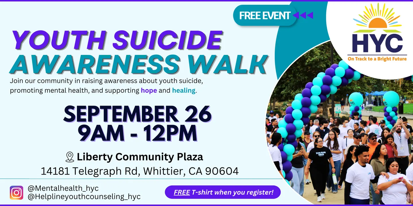 Youth Suicide Awareness Walk 2026