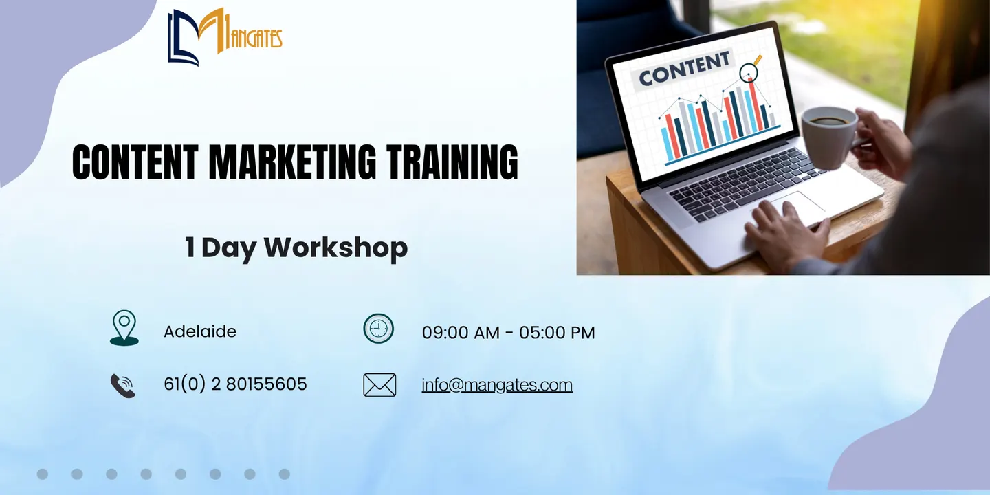 Content Marketing Training: 1 Day Workshop in Adelaide
