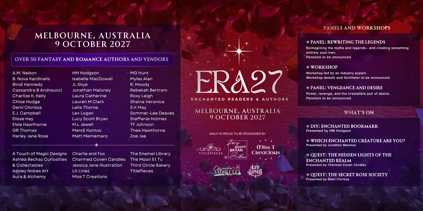 Enchanted Readers and Authors Book Event 2027