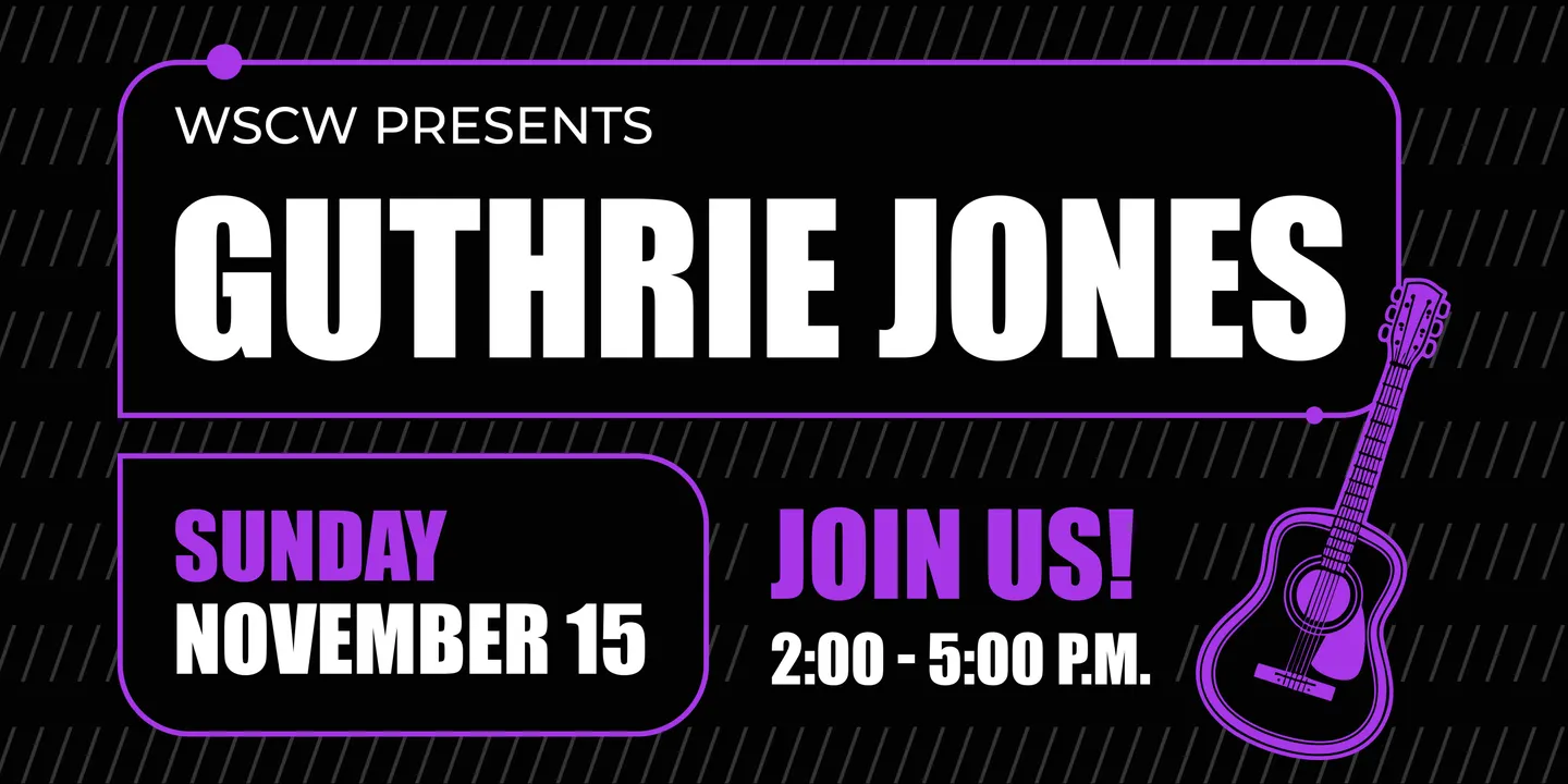Guthrie Jones Live at WSCW November 15