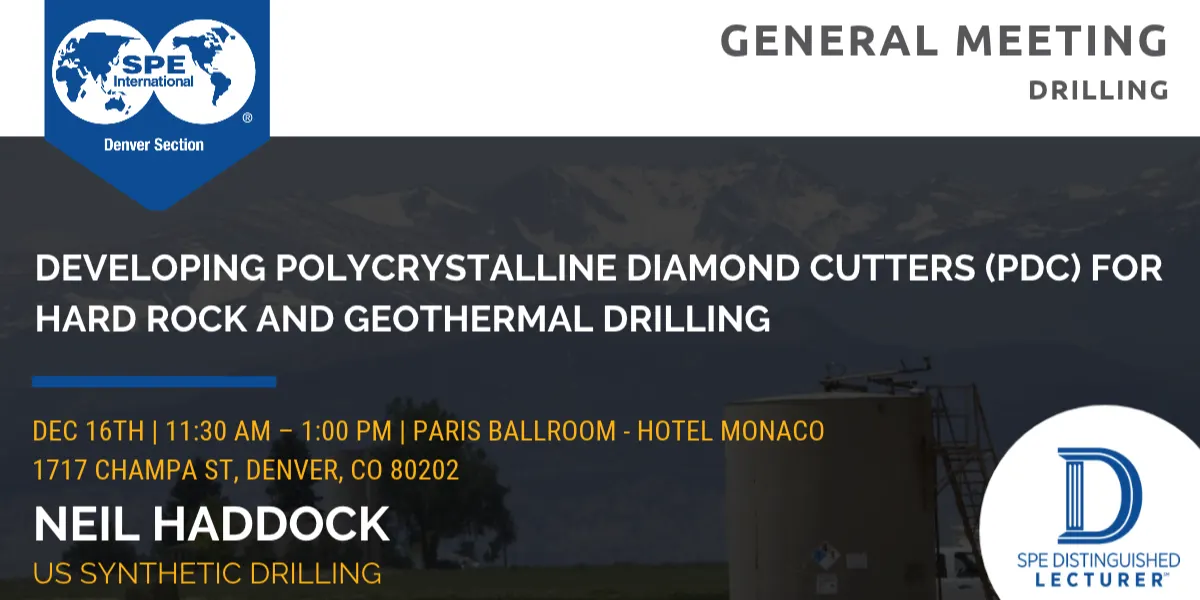 SPE Denver General Meeting December 2026