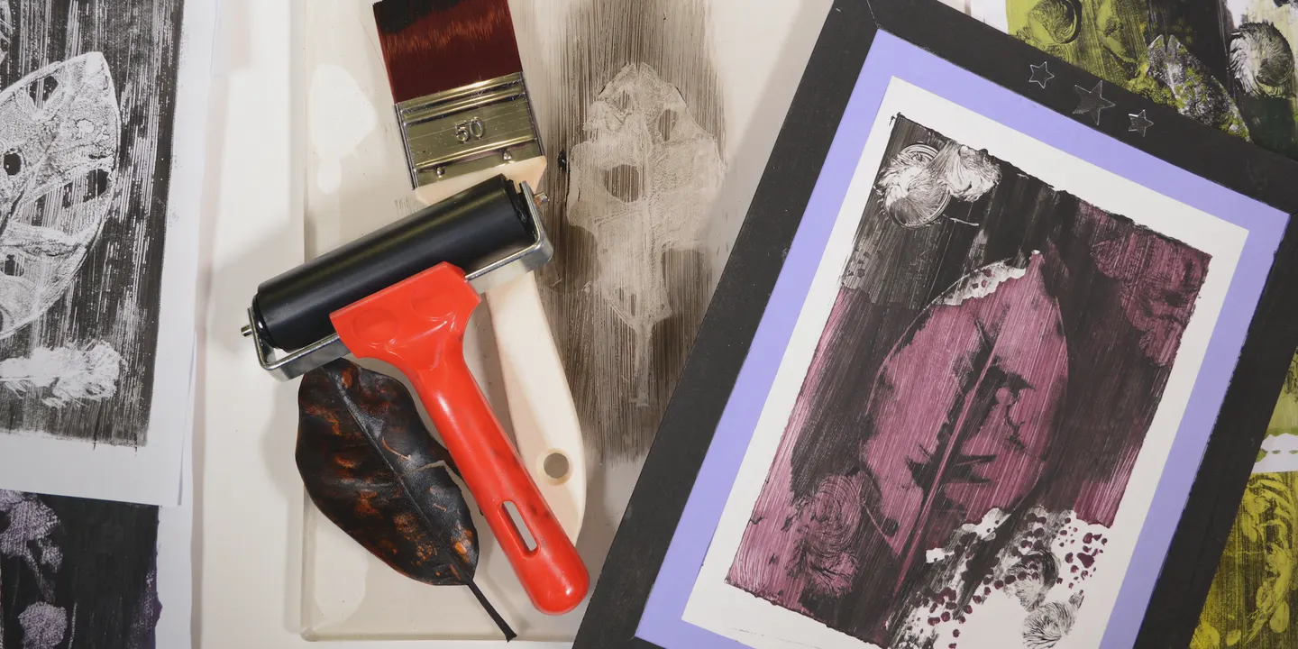 Layered Gel Prints