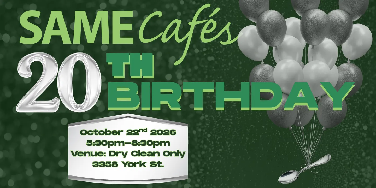 SAME Café's 20th Birthday