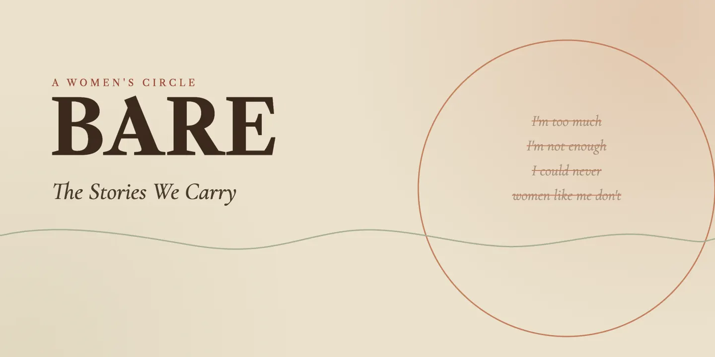 Women's Circle, Manly - The Stories We Carry