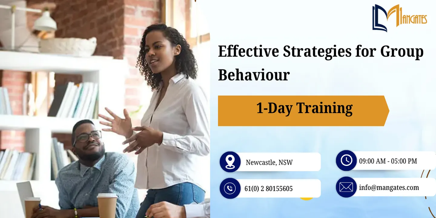 Effective Strategies for Group Behaviour: 1 Day Training in Newcastle, NSW