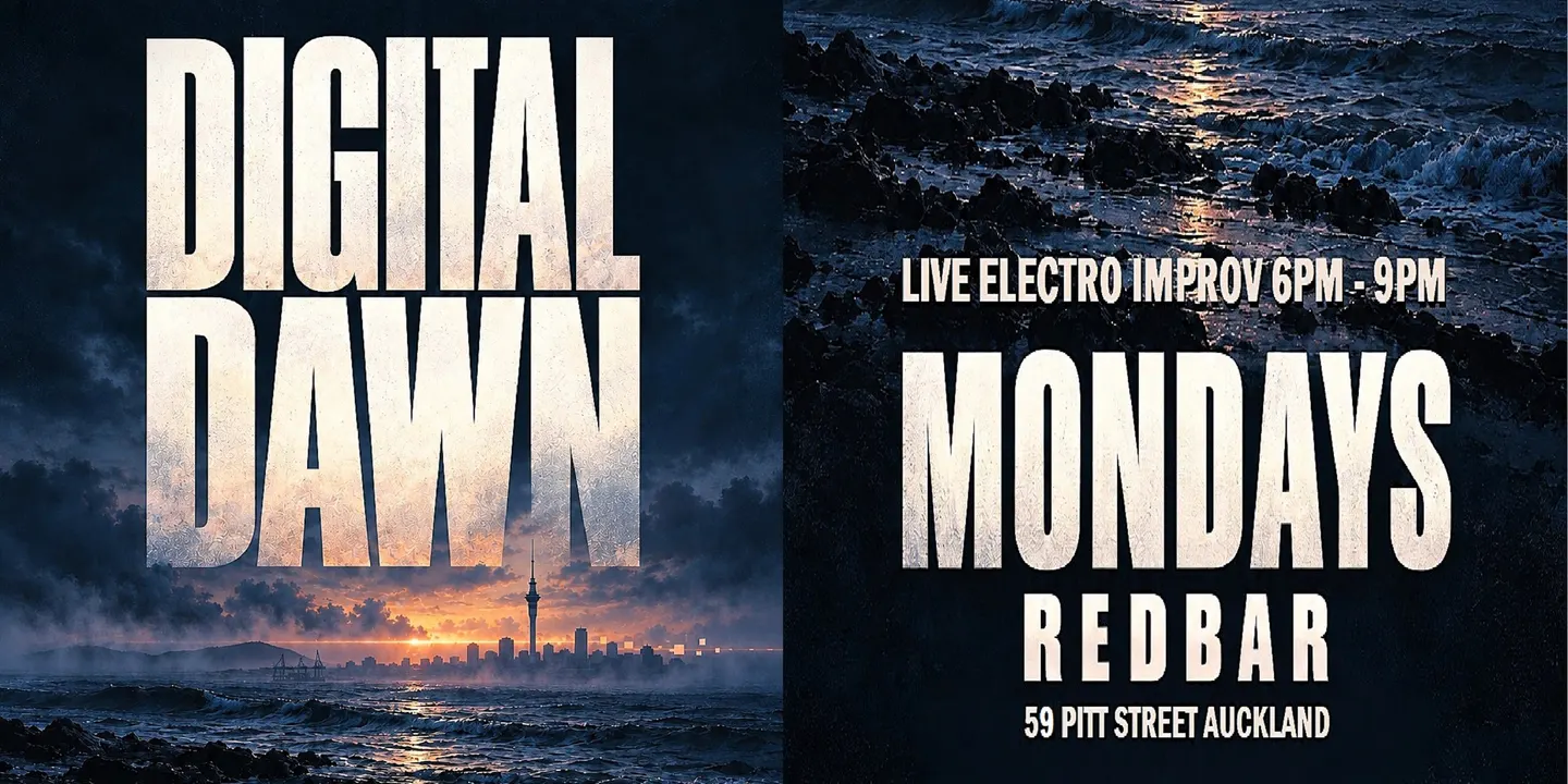 DIGITAL DAWN - LIVE ELECTRO IMPROV at RED BAR MONDAY NIGHTS 6PM TO 9PM
