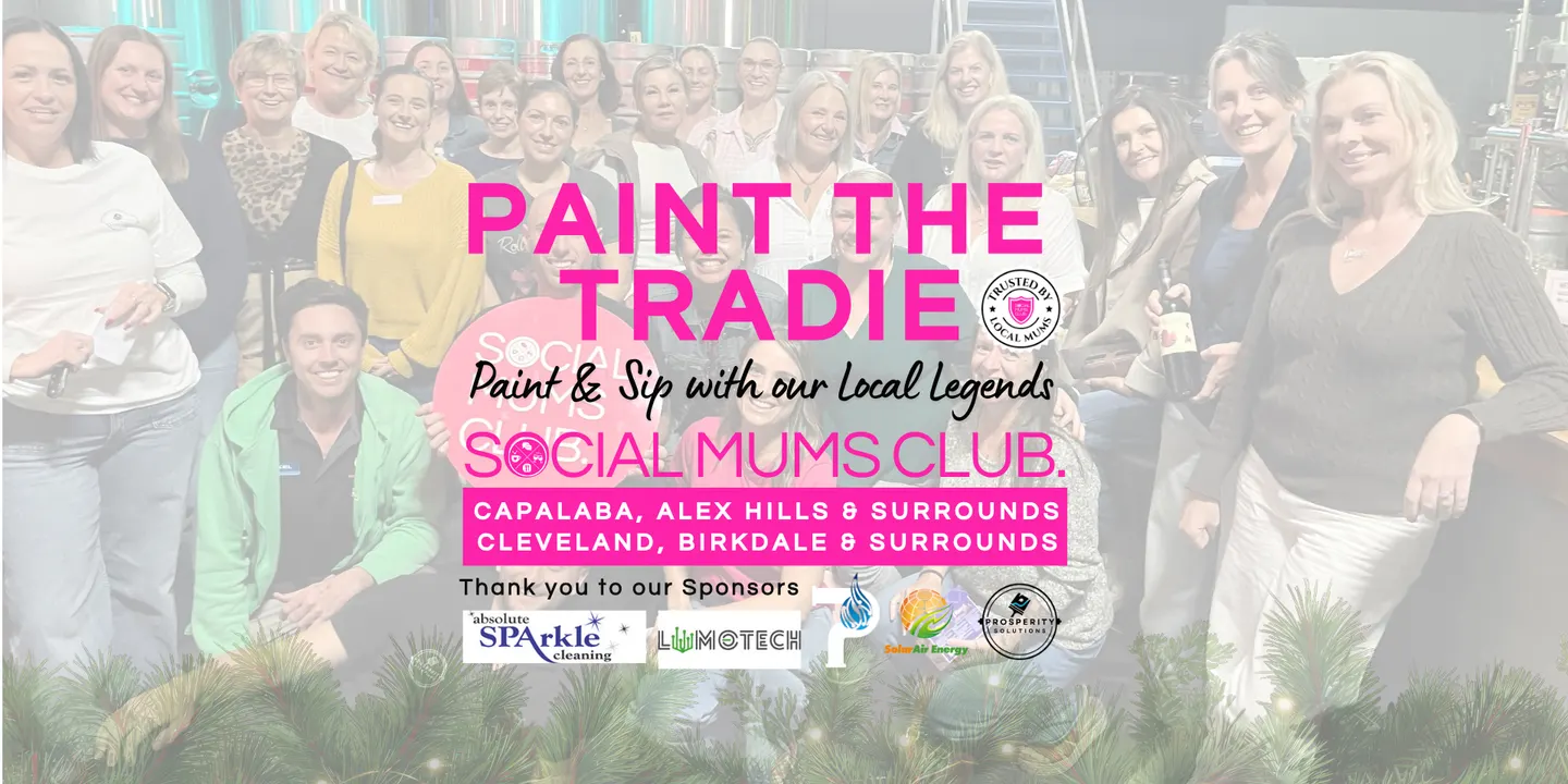 Paint the Tradie - Paint & Sip Night with our Local Legends 🎨🩷