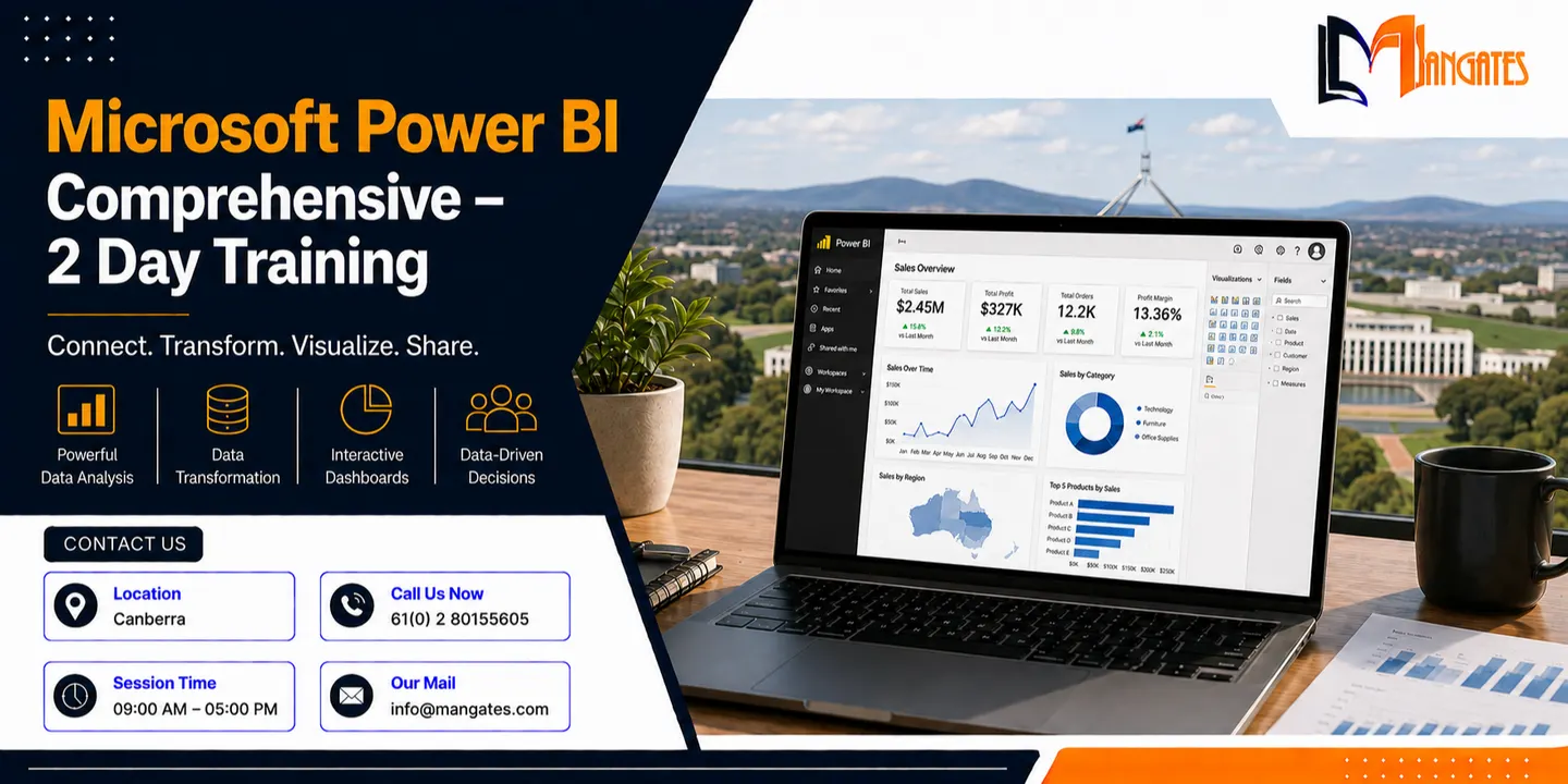Microsoft Power BI Comprehensive – 2 Day Training Canberra